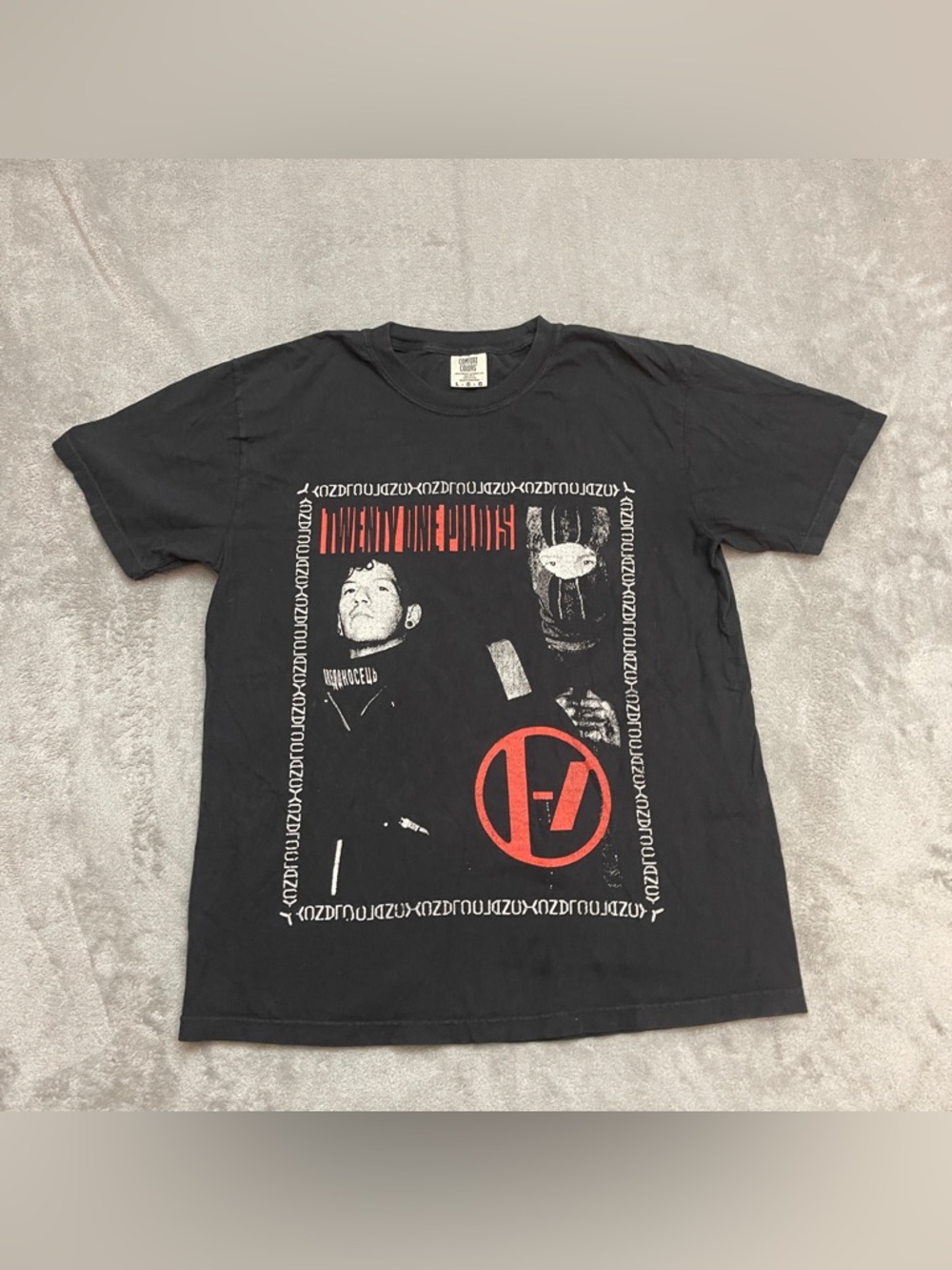 Twenty One Pilots The Clancy World Tour Shirt Black Large